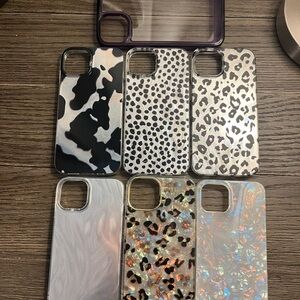 set of 7 phone case for iphone 13